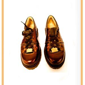 New Rare & Unique KANDAHAR Women's Hand Made Shoes, Switzerland. Size 9.5